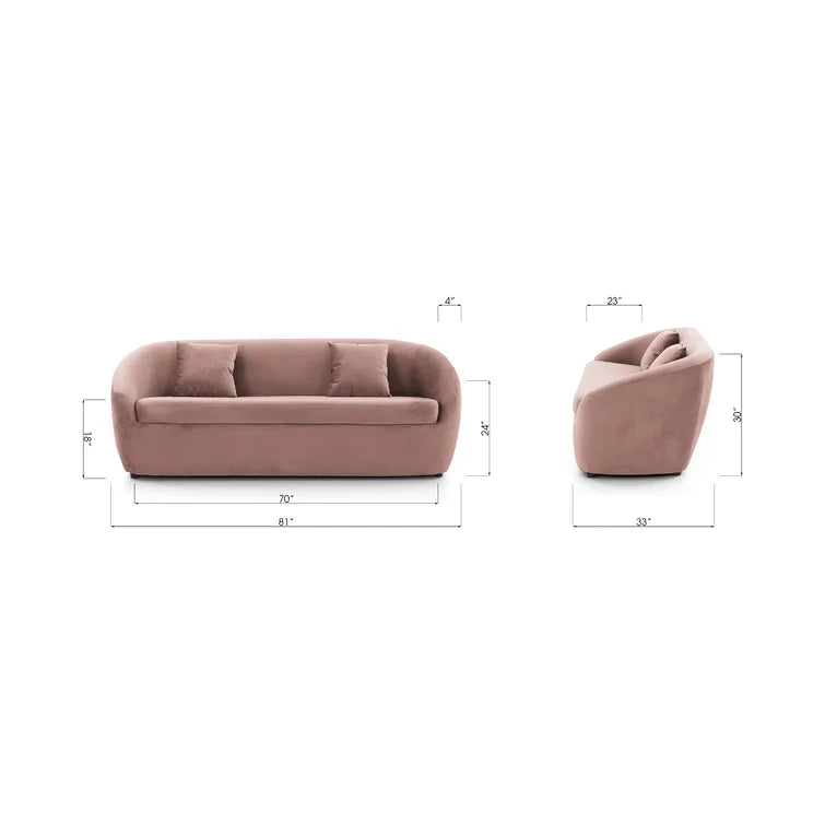 Stargazer 81'' Upholstered Sofa - Quality, Style, and Functionality for Your Home - Just Home Furniture™