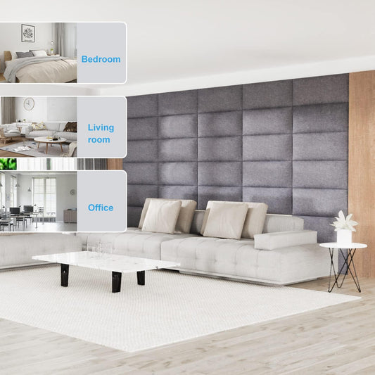 Tbfit Upholstered Wall Mounted Headboard - Quality, Style, and Functionality for Your Home - Just Home Furniture™