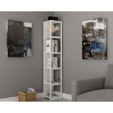 Texas 180 cm Tall Metal Manufactured Wood Bookcase - Quality, Style, and Functionality for Your Home - Just Home Furniture™