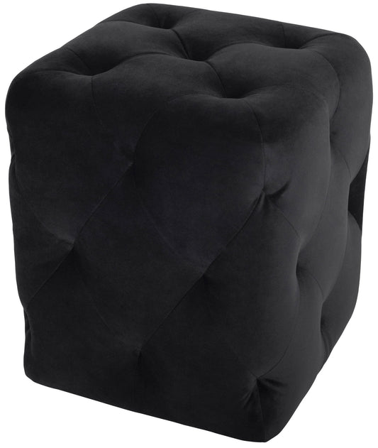 Tufty Ottoman - Black, 15in - Quality, Style, and Functionality for Your Home - Just Home Furniture™