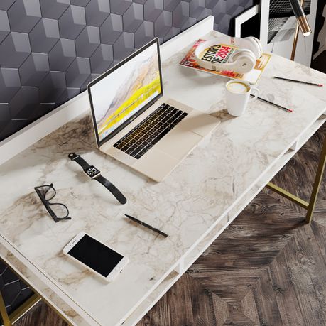 Tumata Study Desk - Quality, Style, and Functionality for Your Home - Just Home Furniture™