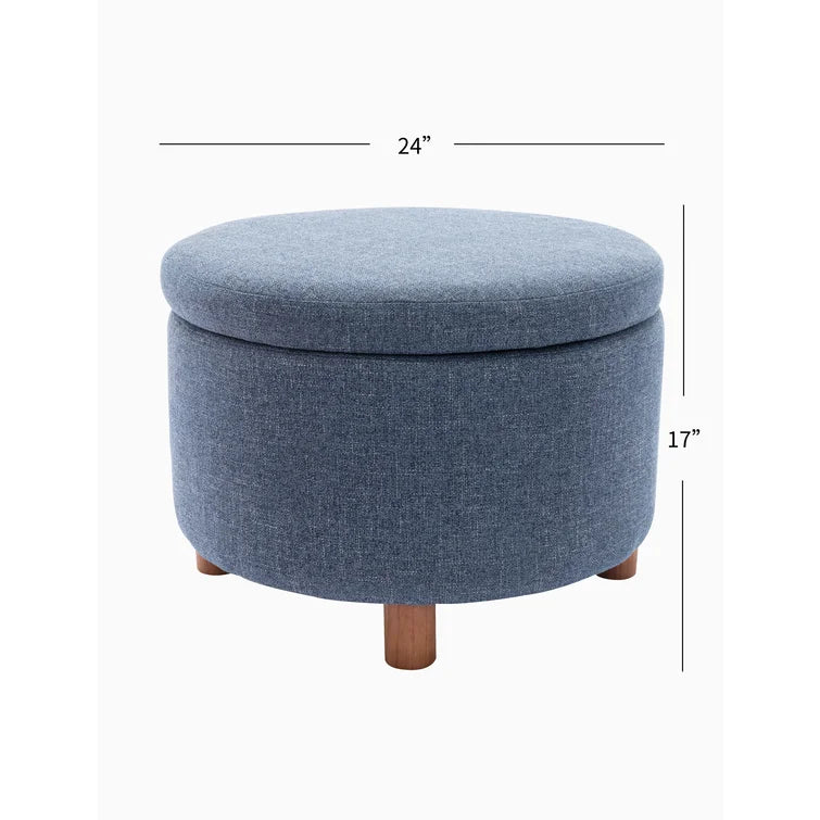 Upholstered Storage Ottoman jhf - Quality, Style, and Functionality for Your Home - Just Home Furniture™