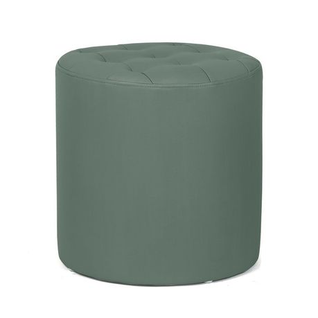 Vegan Leather Round Ottoman - Quality, Style, and Functionality for Your Home - Just Home Furniture™