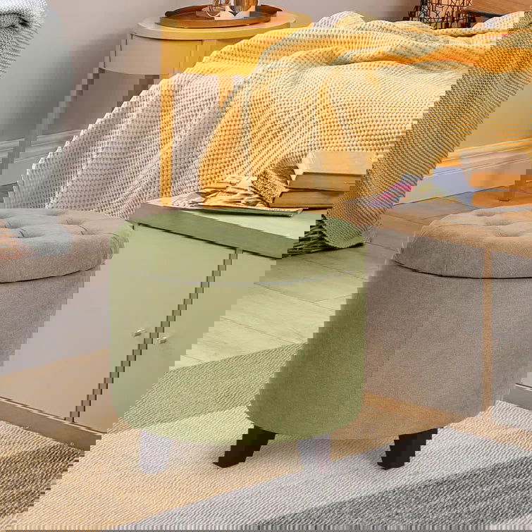 Vella Upholstered Storage Ottoman - Quality, Style, and Functionality for Your Home - Just Home Furniture™
