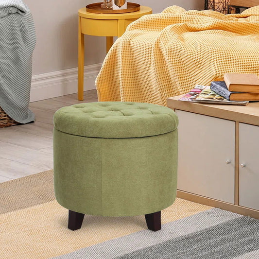 Vella Upholstered Storage Ottoman - Quality, Style, and Functionality for Your Home - Just Home Furniture™