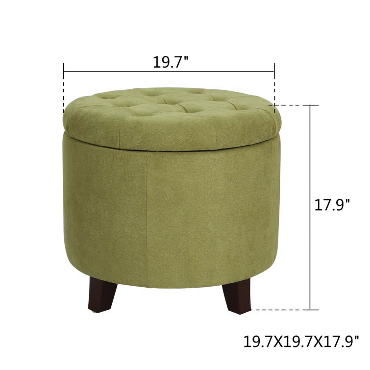 Vella Upholstered Storage Ottoman - Quality, Style, and Functionality for Your Home - Just Home Furniture™