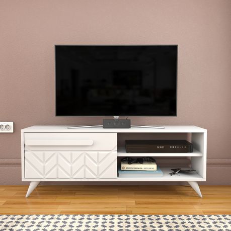 Venedik 120cm Wide TV Stand - Quality, Style, and Functionality for Your Home - Just Home Furniture™