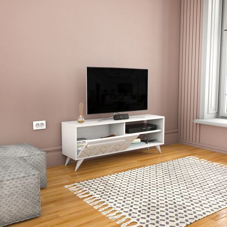Venedik 120cm Wide TV Stand - Quality, Style, and Functionality for Your Home - Just Home Furniture™