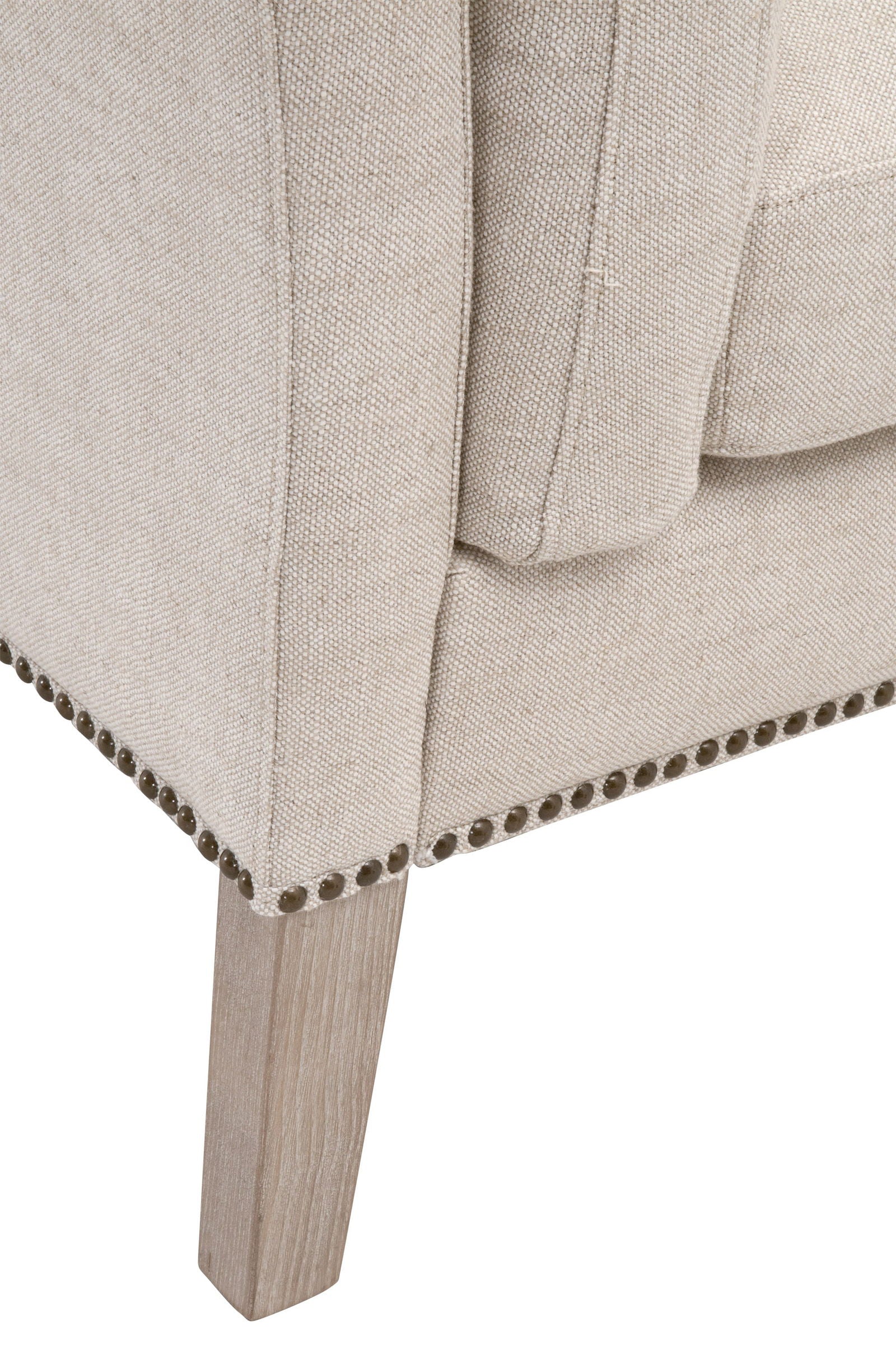 Warner Bench, Bisque French Linen - Quality, Style, and Functionality for Your Home - Just Home Furniture™