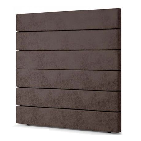 Zarri Horizontal Brown Velvet Headboard - Quality, Style, and Functionality for Your Home - Just Home Furniture™