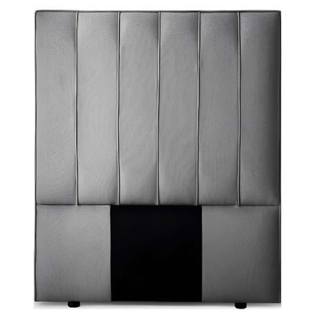 Zarri Vintage Grey Velvet Headboard - Quality, Style, and Functionality for Your Home - Just Home Furniture™