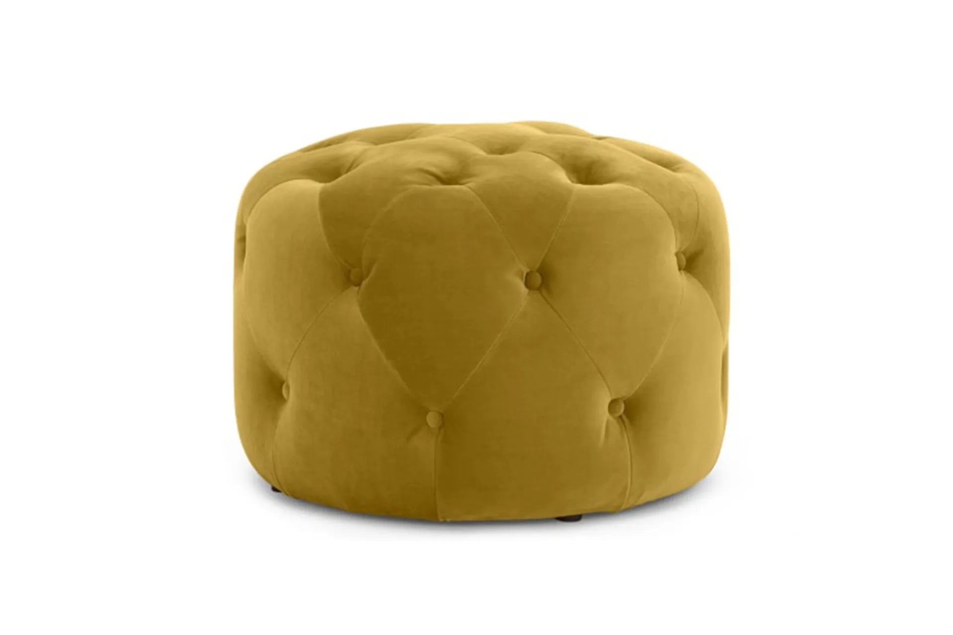 Veronica Ottoman - Yellow - Just Home Furniture